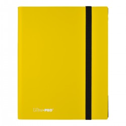 Ultra Pro 9-Pocket Trading Card Binder Lemon Yellow