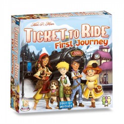 Ticket To Ride - First Journey - Europe | Ages 6+ | 2-4 Players