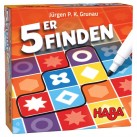 5ER Finden | Ages 7+ | 2-4 Players