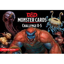 Dungeons & Dragons Monster Cards: Challenge 0-5