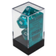 Translucent 7-Piece Dice Set (Teal/White)