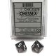 Translucent 10-Piece D10 Dice Set (Smoke/White)