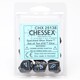 Speckled Set of D10 Dice (Blue Star)