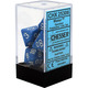 Speckled 7-Piece Dice Set (Water)