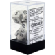Speckled 7-Piece Dice Set (Arctic Camo)