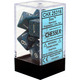 Speckled 7-Piece Dice Set (Sea)