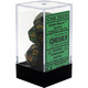 Speckled 7-Piece Dice Set (Golden Recon)