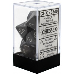 Speckled 7-Piece Dice Set (Hi-Tech)