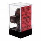 Speckled 7-Piece Dice Set (Silver Volcano)