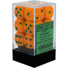 Speckled Set of 12 D6 Dice (Lotus)