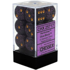 Speckled Set of 12 D6 Dice (Hurricane)