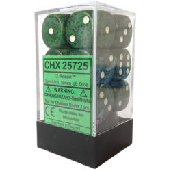 Speckled Set of 12 D6 Dice (Recon)