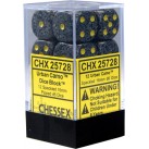 Speckled Set of 12 D6 Dice (Urban Camo) 16mm