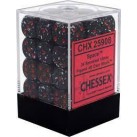 Speckled Set of 36 D6 Dice (Space) 12mm