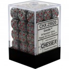 Speckled Set of 36 D6 Dice (Granite) 12mm