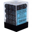 Speckled Set of 36 D6 Dice (Blue Stars) 12mm