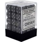 Speckled Set of 36 D6 Dice (Hi-Tech) 12mm