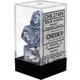 Nebula 7-Piece Dice Set (Black/White)