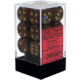 Scarab Set of 12 D6 Dice (Blue Blood/Gold)