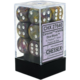 Festive Set of 12 D6 Dice (Carousel/White)