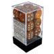Glitter Set of 12 D6 Dice (Gold/Silver)
