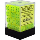 Vortex Set of 36 D6 Dice (Electric Yellow/Green)
