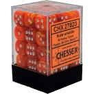 Vortex Set of 36 D6 Dice (Solar/White)