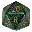 Speckled D20 34mm Single Die (Golden Recon)
