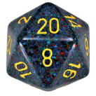 Speckled D20 34mm Single Die (Twilight)