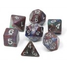 Poly Dice Set for RPGs (Tropical Storm)