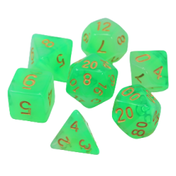Poly Dice Set for RPGs (Time Gem)