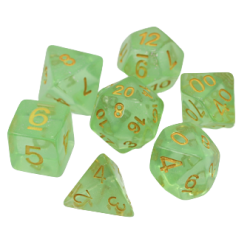 Poly Dice Set for RPGs (Tree Sprite)