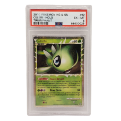 Celebi HGSS Triumphant #92 PSA 6