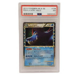 Feraligatr HeartGold & SoulSilver #108 PSA 7