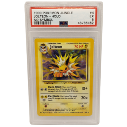 Jolteon No Symbol Jungle #4 PSA 5