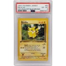Pikachu 1st Edition WotC Duelist Promo Jungle #60 PSA 6