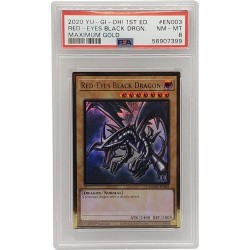Red-Eyes Black Dragon Maximum Gold #EN003 PSA 8