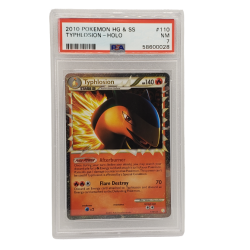 Typhlosion HeartGold & SoulSilver #110 PSA 7