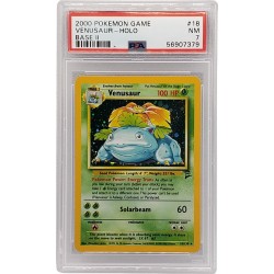 Venusaur Base Set 2 #18 PSA 7
