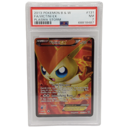 Victini EX Plasma Storm #131 PSA 7