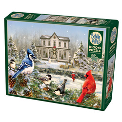 Cobble Hill: Country House Birds | 1000 Piece Puzzle