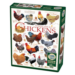 Cobble Hill: Chicken Quotes | 1000 Piece Puzzle