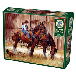 Cobble Hill: Back to the Barn | 1000 Piece Puzzle