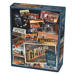 Cobble Hill: Doctor Who: Postcards | 1000 Piece Puzzle
