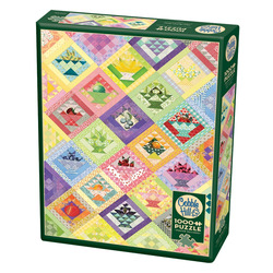 Cobble Hill: Fruit Basket Quilt | 1000 Piece Puzzle