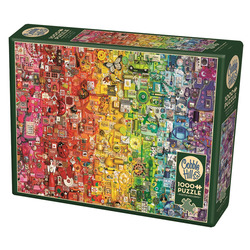 Cobble Hill: Colourful Rainbow | 1000 Piece Puzzle