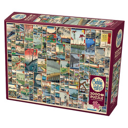 Cobble Hill: 100 Famous Views of Edo | 2000 Piece Puzzle